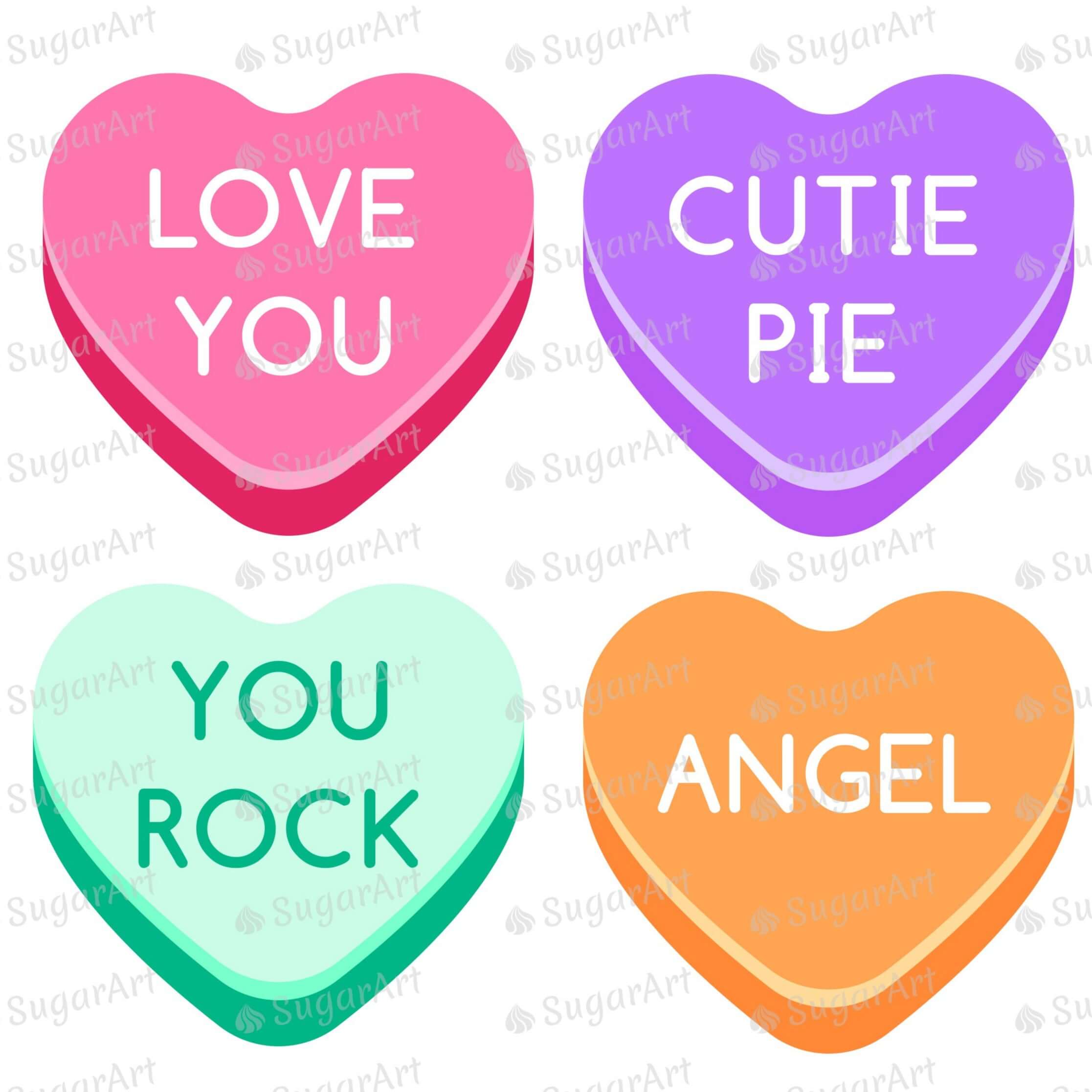 sweethearts candy clipart lollipop
