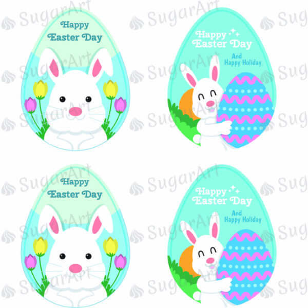 Watercolor Easter Tags / Spring Gift Tags / Bunny -  Ireland