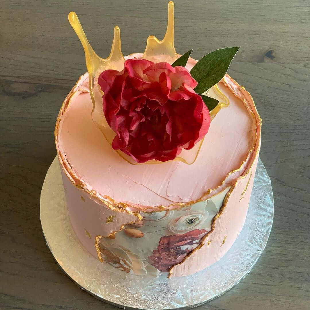 Flower bouquet cake — Birthday Cakes | Cake, Rose cake, Flower cake